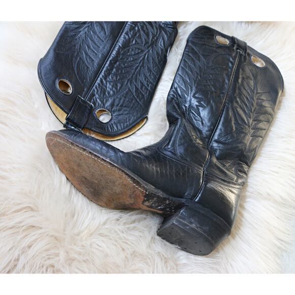 1990's Vintage Deadstock Combat Army Boots ~ Men's 8-1/2 to 9 W ~ Women's10-1/2 - Picture 2 of 8